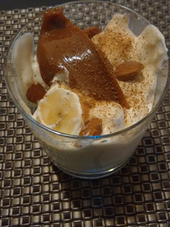 Una foto de Banana split