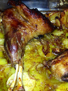 Una foto de Cordero al horno