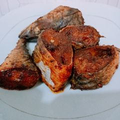 A picture of Delicious Spicy Fried Titus Fish.