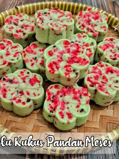 Foto resep Bolu Kukus Pandan Meses