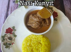 Gambar Nasi Kunyit