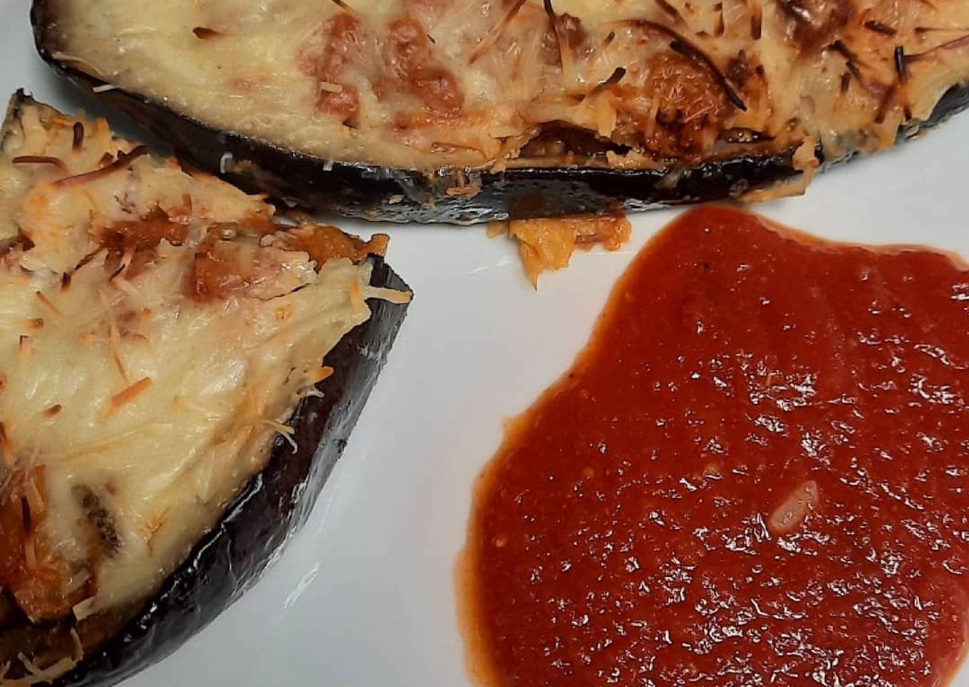 Berenjenas rellenas carne