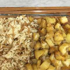 بطاطا باللحمه-レシピのメイン写真