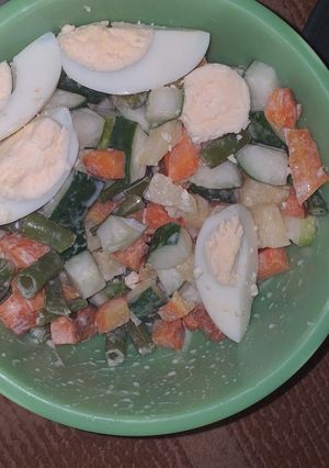 A picture of Potato salad.