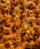 Focaccia de sobrasada - Sin amasado