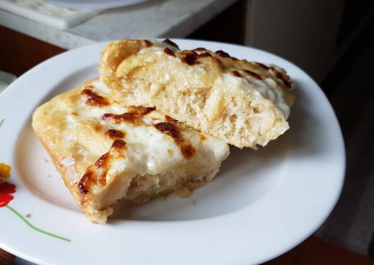 Focaccia morbida con stracchino