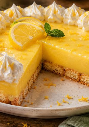 Una foto de Lemon pie fácil y rápido