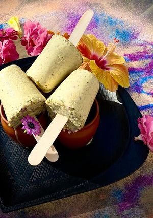 A picture of Thandai Kulfi.