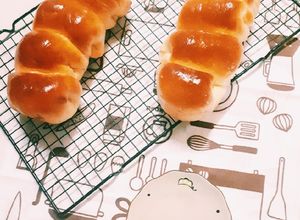 Hình của món Bánh mì ngọt nhân dừa.