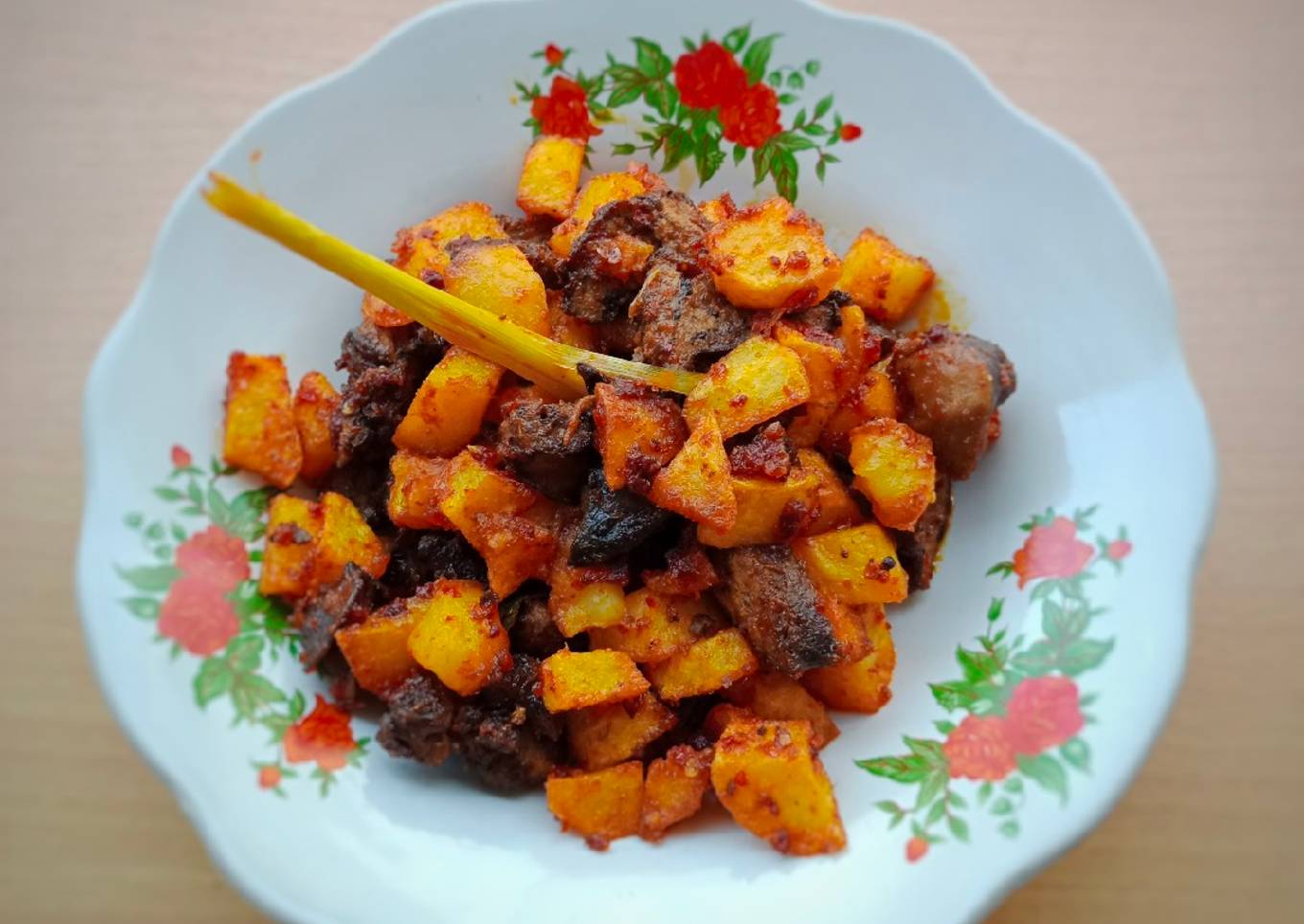 Sambel Goreng Kentang Ati Ampela