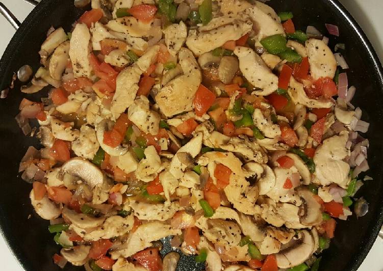 Steps to Prepare Perfect Chicken fajitas
