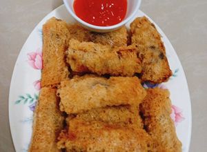 Hình của món Chả giò sake.