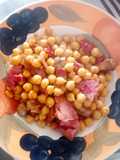 Garbanzos con cecina de cerdo