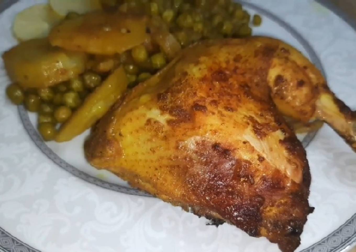 Chicken tagine with orange & lemon ðŸ”ðŸ‹ðŸŠ.. my way