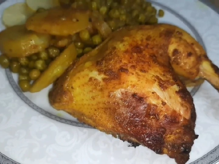 Easy Way Prepare Recipe Chicken tagine with orange &amp;amp; lemon 🐔🍋🍊.. my way that is Delicious, Appealing}