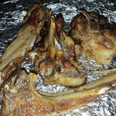 A picture of Goat ribs.