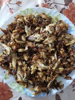 عکسی از دستور ماهی کیلکا کره ای