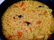 Una foto de dieta blanda arroz