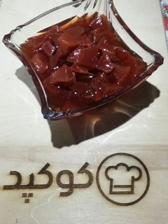 عکسی از دستور مربای به با مغز گردو
