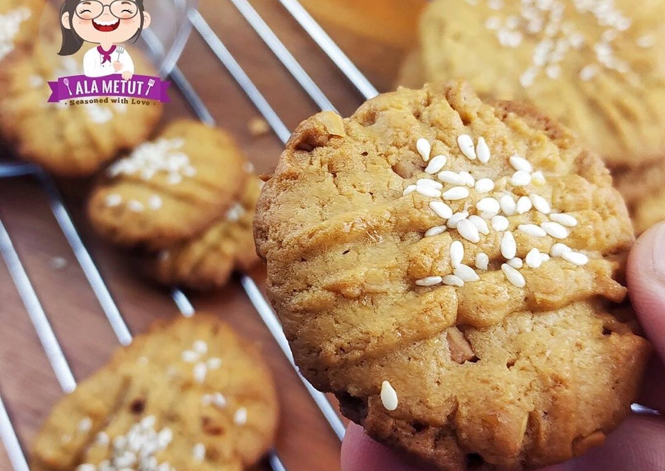 Vegan Peanut Butter Cookies alaMetut ������������