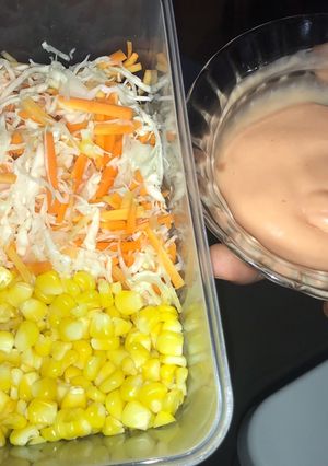Foto resep Salad ala Hokben + Jagung Manis