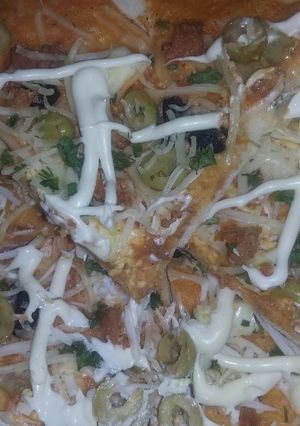 صورة لوصفة 🍕 بيتزا خفيفة وبنينة 🍕