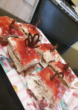 Feketeerdő kocka recept fotója