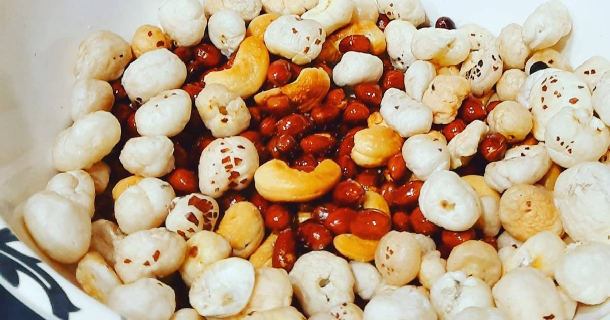 Roasted dry fruits Recipe by Astha Srivastava Cookpad