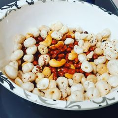 A picture of Roasted dry fruits.