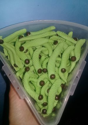 Foto resep Kue kering ulat sagu