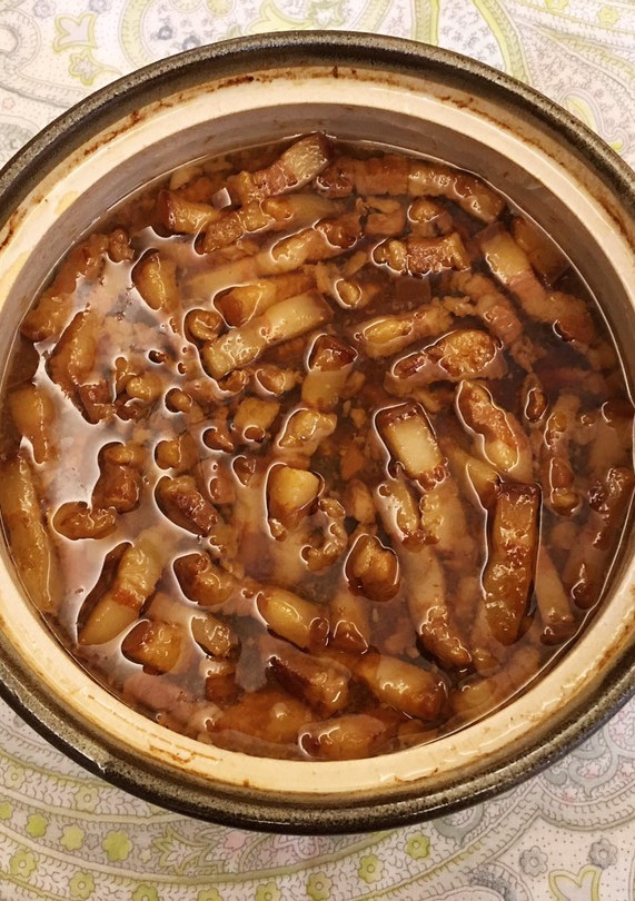 簡單的滷肉（滷肉飯） 的食譜成品照片