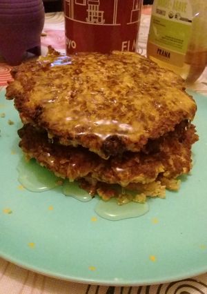 Una foto de Hot cake sin harina