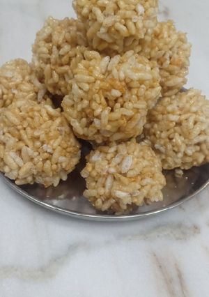 મમરાના લાડુ (Mamara Ladoo Recipe In Gujarati) રેસીપી મુખ્ય ફોટો