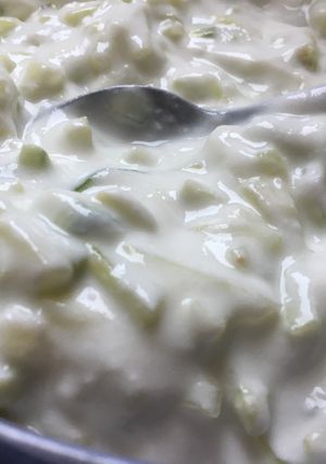 صورة لوصفة خيار باللبن 🥒