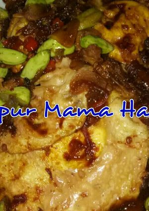 Foto resep Telur Mata Sapi Kecap Sambel Pete-Simpel