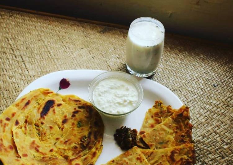 Simple Way to Prepare Speedy Besan Lachha Paratha