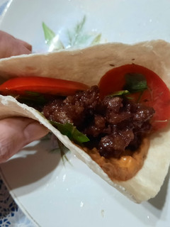 Una foto de Tacos Argentos (con carne, chori y morci)
