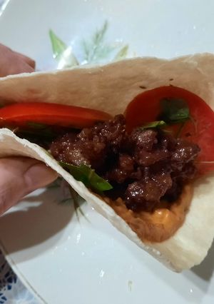 Una foto de Tacos Argentos (con carne, chori y morci)