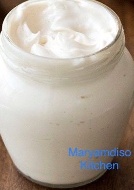 A picture of Mayonnaise.