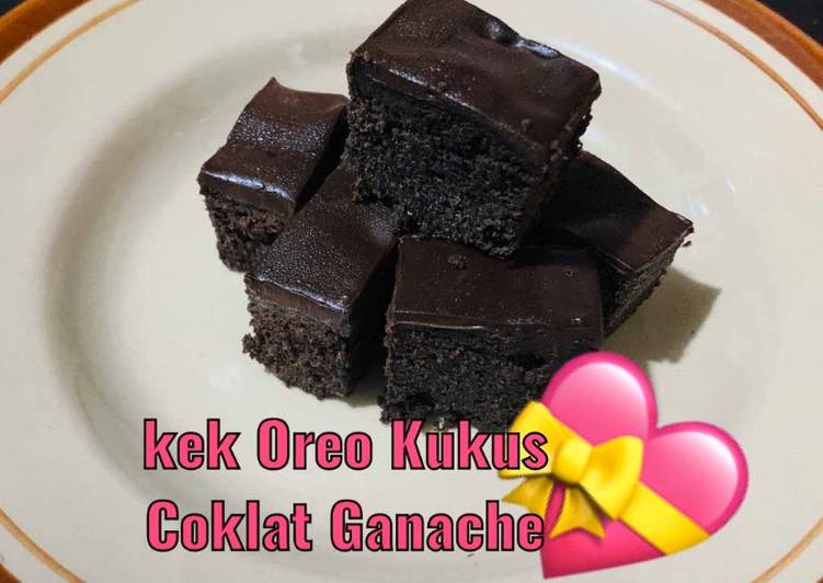 Resep Kek kukus Oreo Coklat Ganache - Resep Enak Indonesia