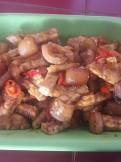 Foto resep Tumis tempe kikil 🔥