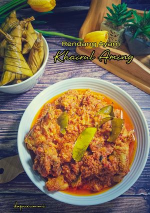 Gambar Rendang Ayam 1 Ekor Khairul Aming
