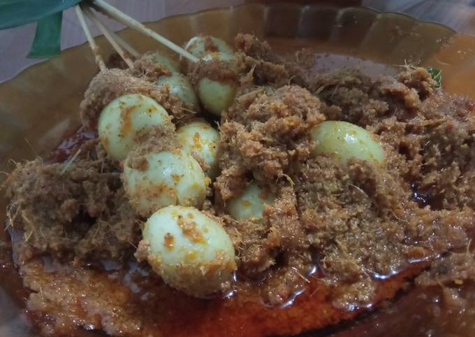 Resep Sate Telur Puyuh Oleh Dapur Dora Cookpad