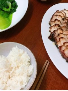 Hình của món Thịt chiên ngũ vị.