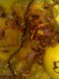 Opor ayam kampung dn telur