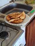 Masa empanadas fritas