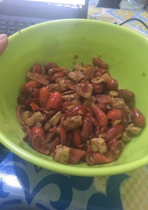Foto resep Tumis kulit melinjo tempe