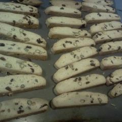 A picture of Pistachio cranberries biscotti.