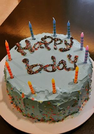 Foto resep Bday Cake "gampang"