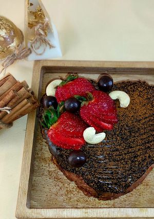 عکسی از دستور کیک یخچالی 😋